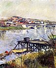 The Argenteuil Bridge by Gustave Caillebotte